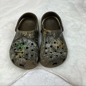 Kid’s Camouflage Realtree Crocs - US Size J2